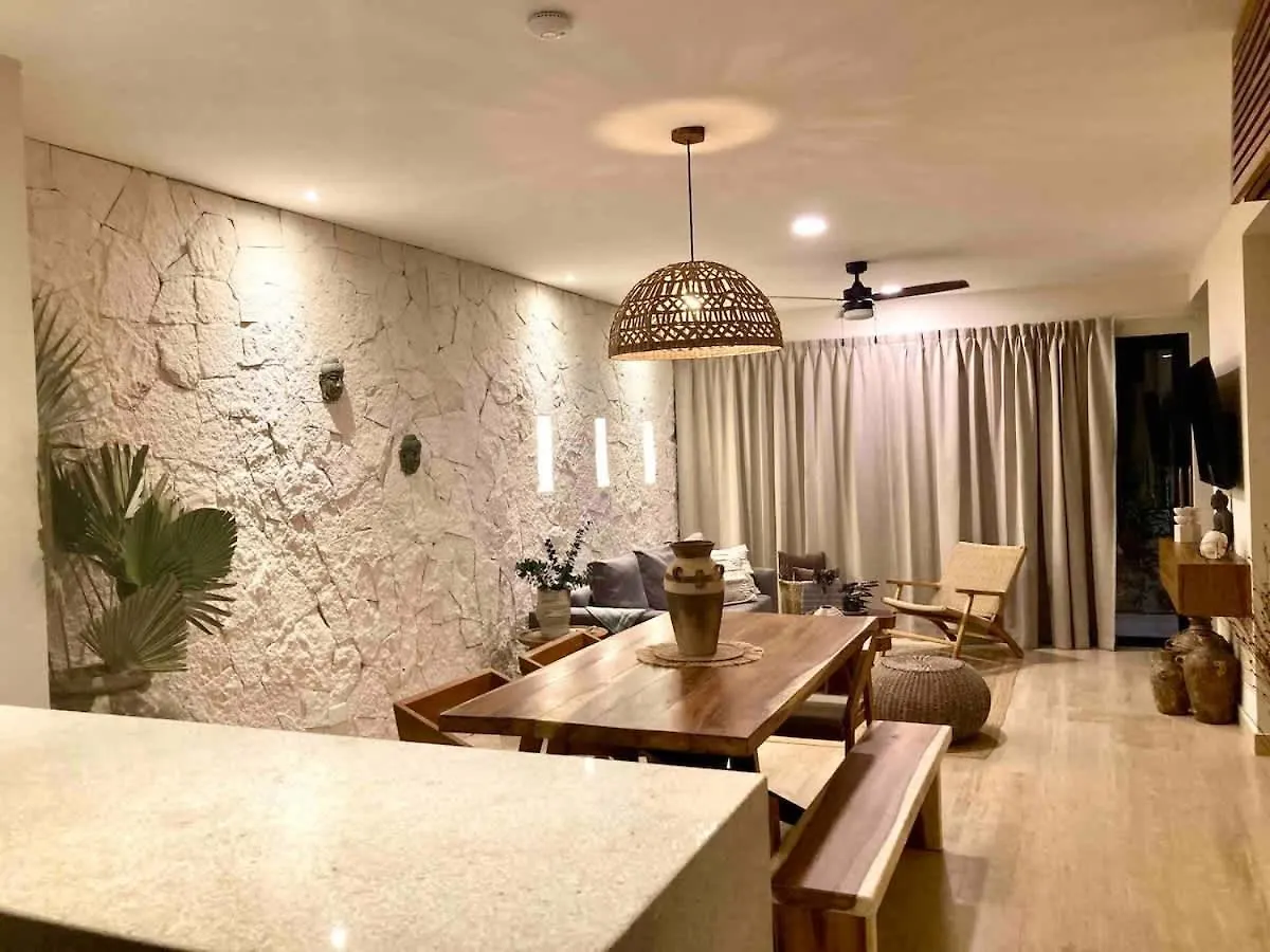 Stunning 2 Bedroom Apartment At Condo With Best Tulum Infinity And Jacuzzi By Waves Management 0*,
