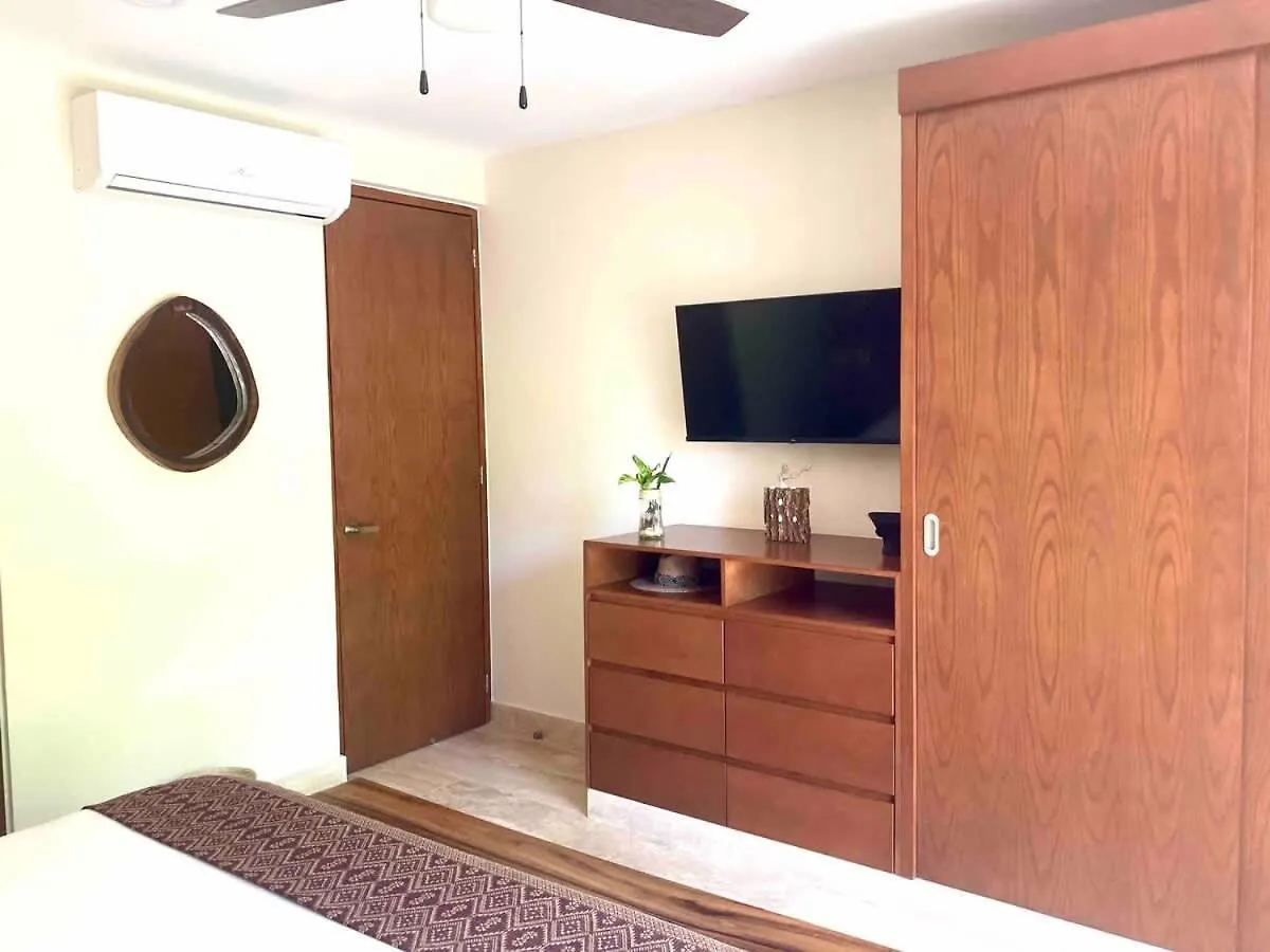Stunning 2 Bedroom Apartment At Condo With Best Tulum Infinity And Jacuzzi By Waves Management Casa vacanze